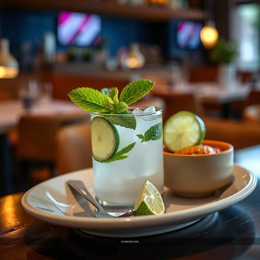 Mint and Lime - homemade mojito recipe