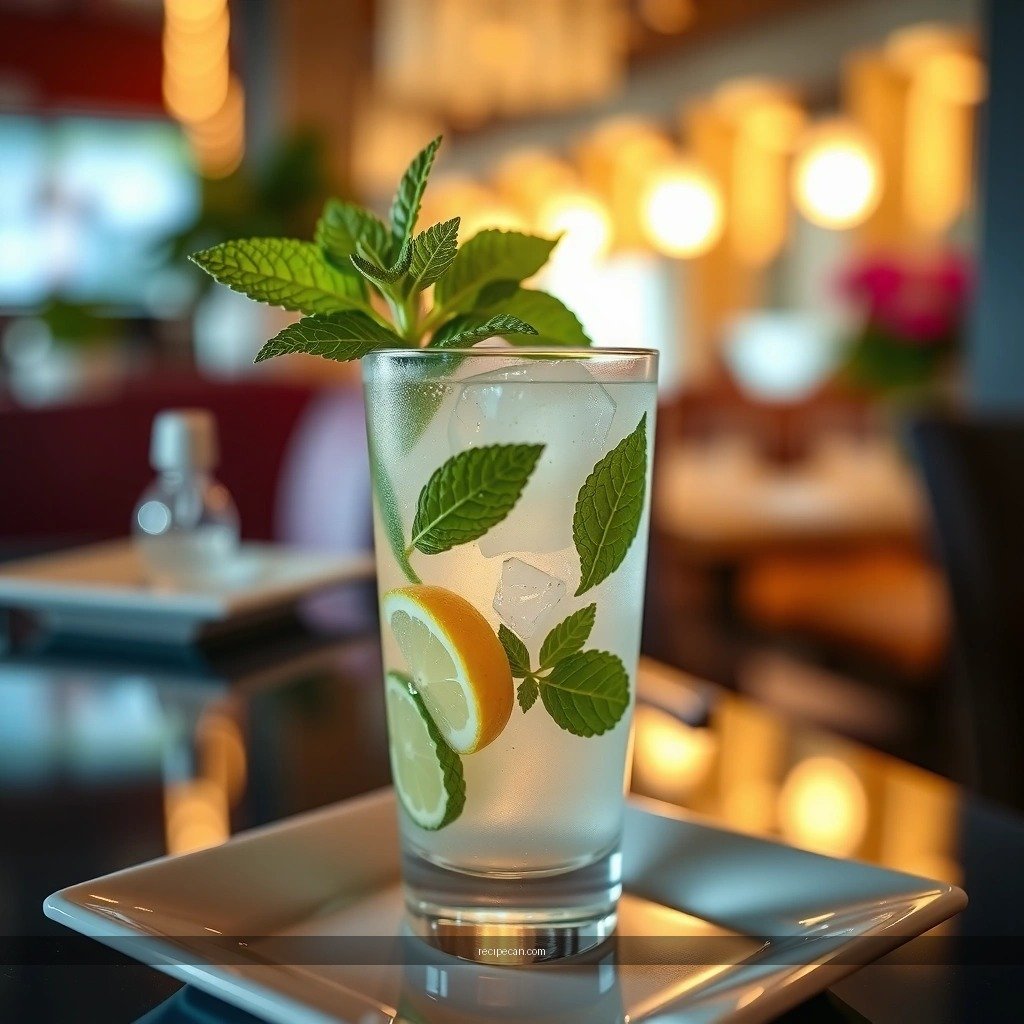 Mint and Lime - mexican mojito recipe