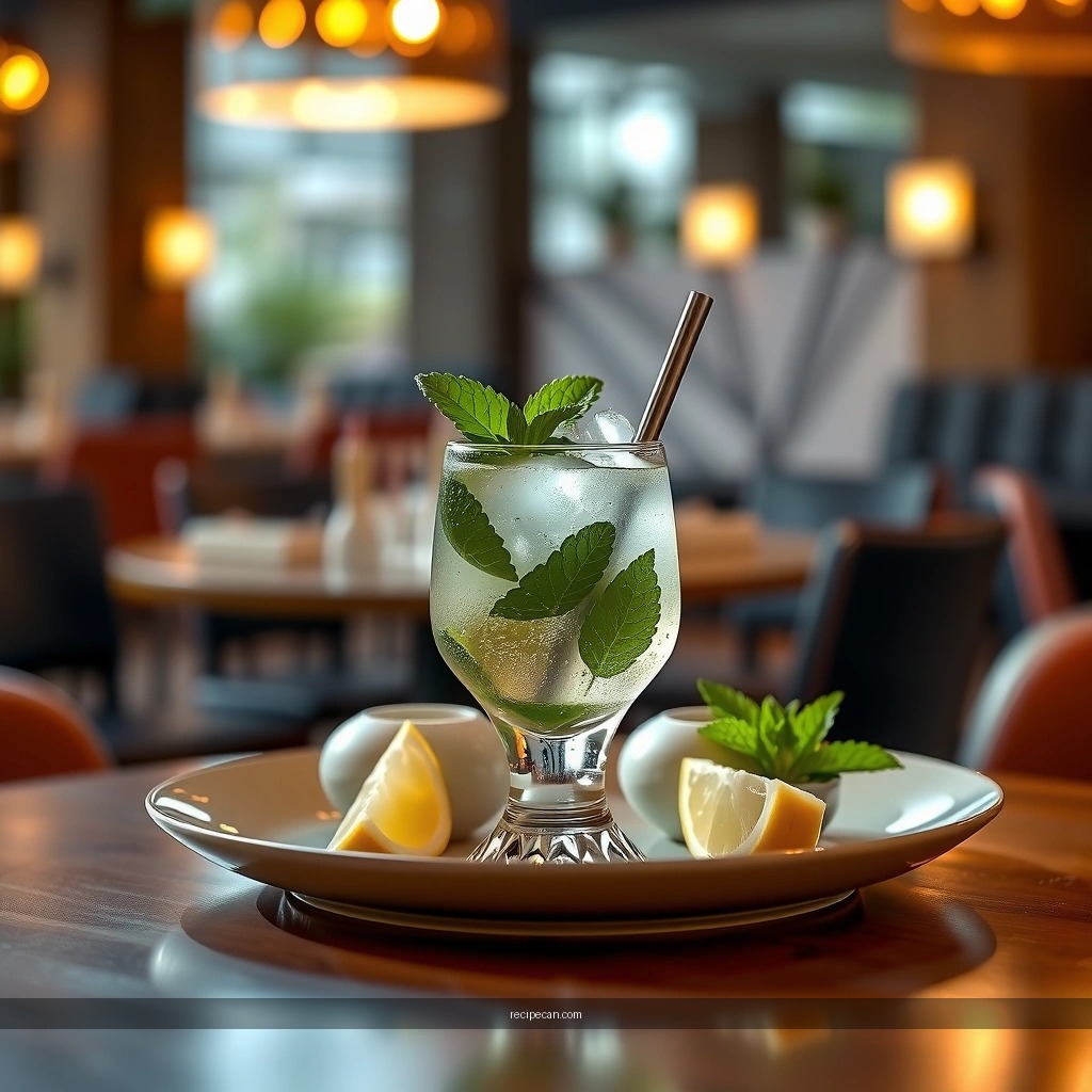 Mint and Lime - mojito drink recipe