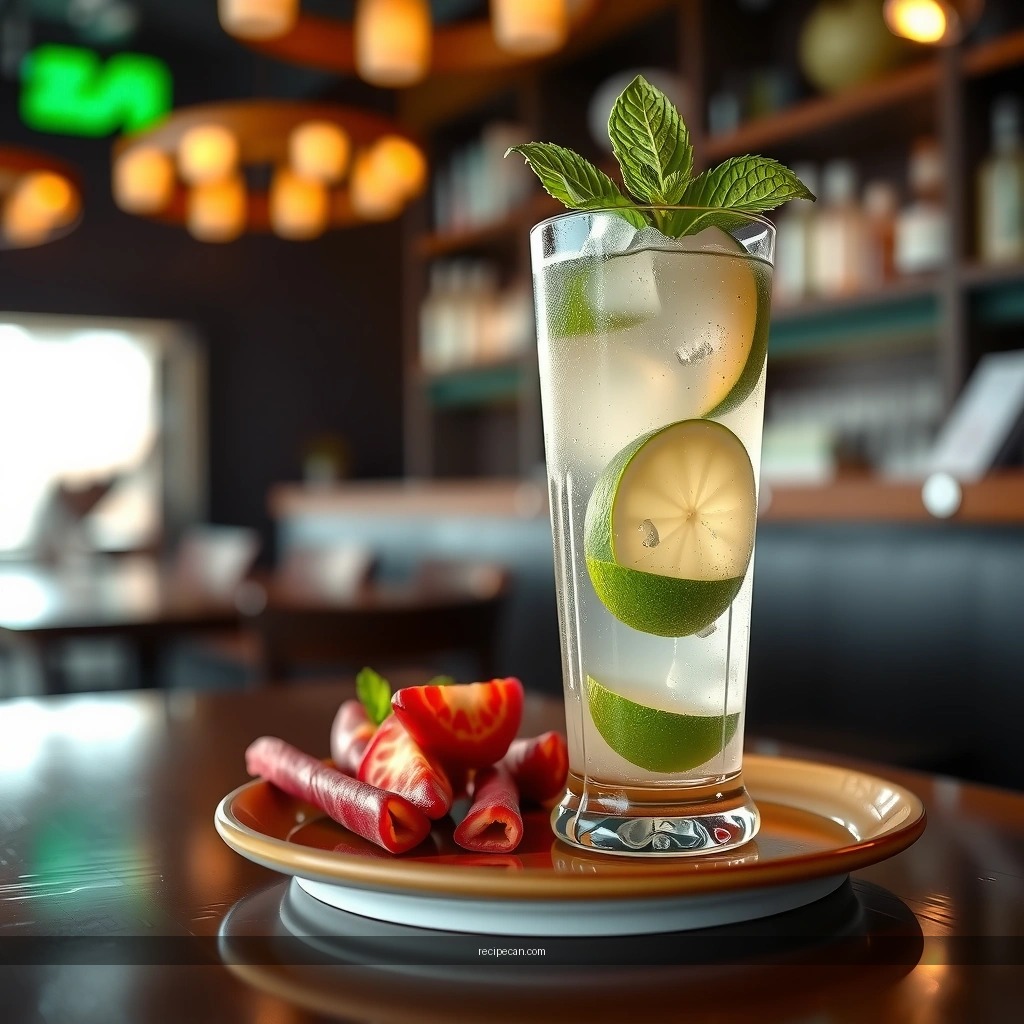 Mint and Lime - cuban mojito recipe