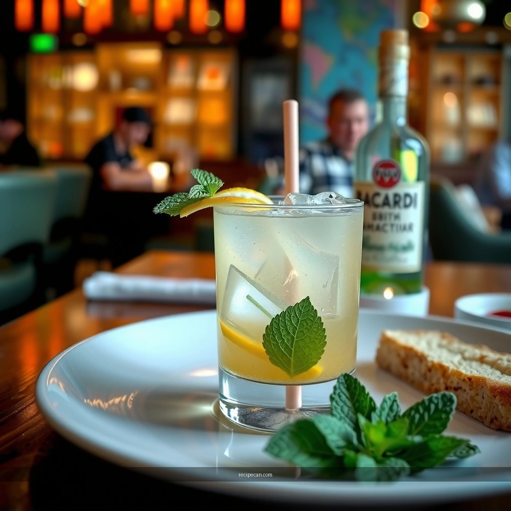 Mint and Lime - mojito recipe bacardi
