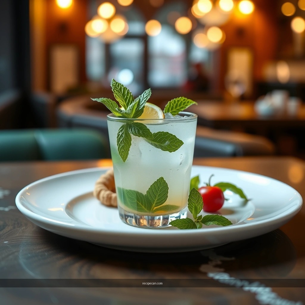 Mint and Lime - mint mojito recipe