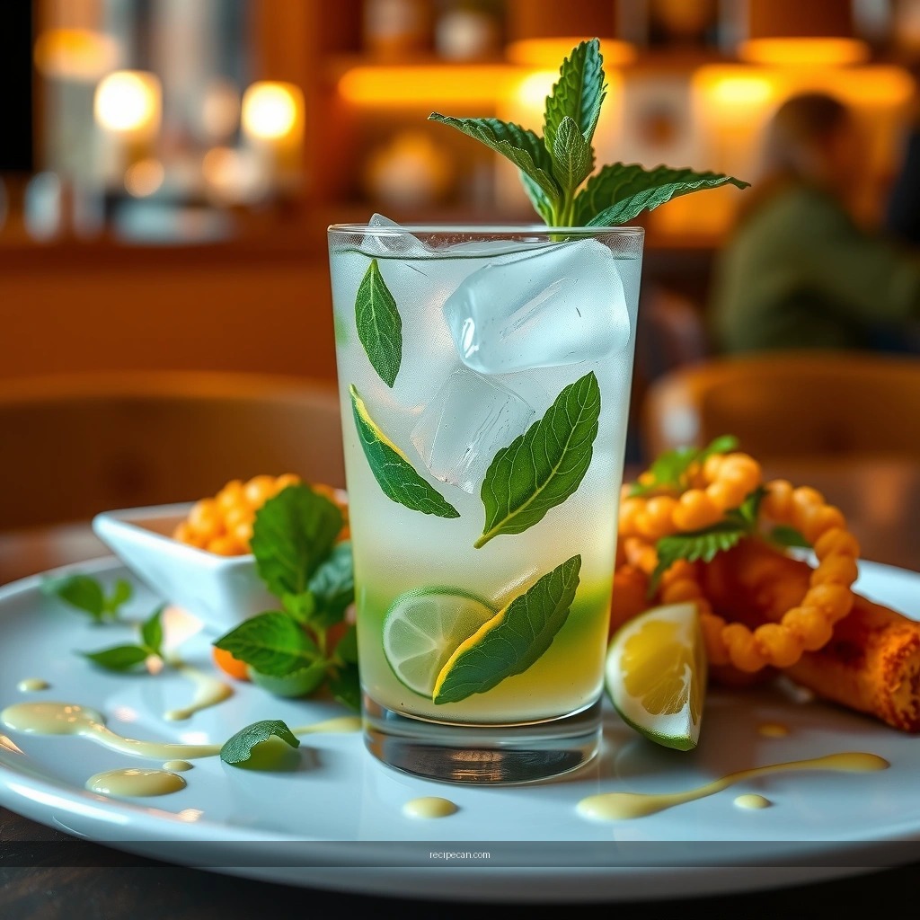 Mint and Lime - good mojito recipe