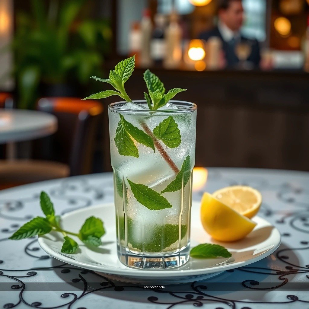 Mint and Lime - mojito recipe