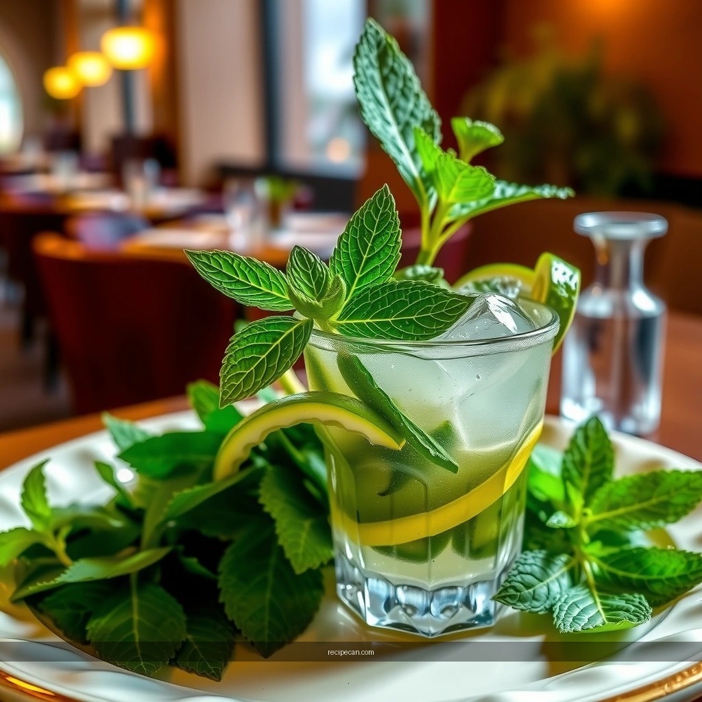 Mint and Lime Tips - mocktail mojito recipe