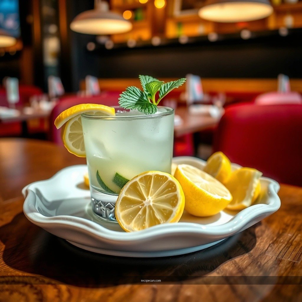 Mint Flavor - lemon mojito recipe