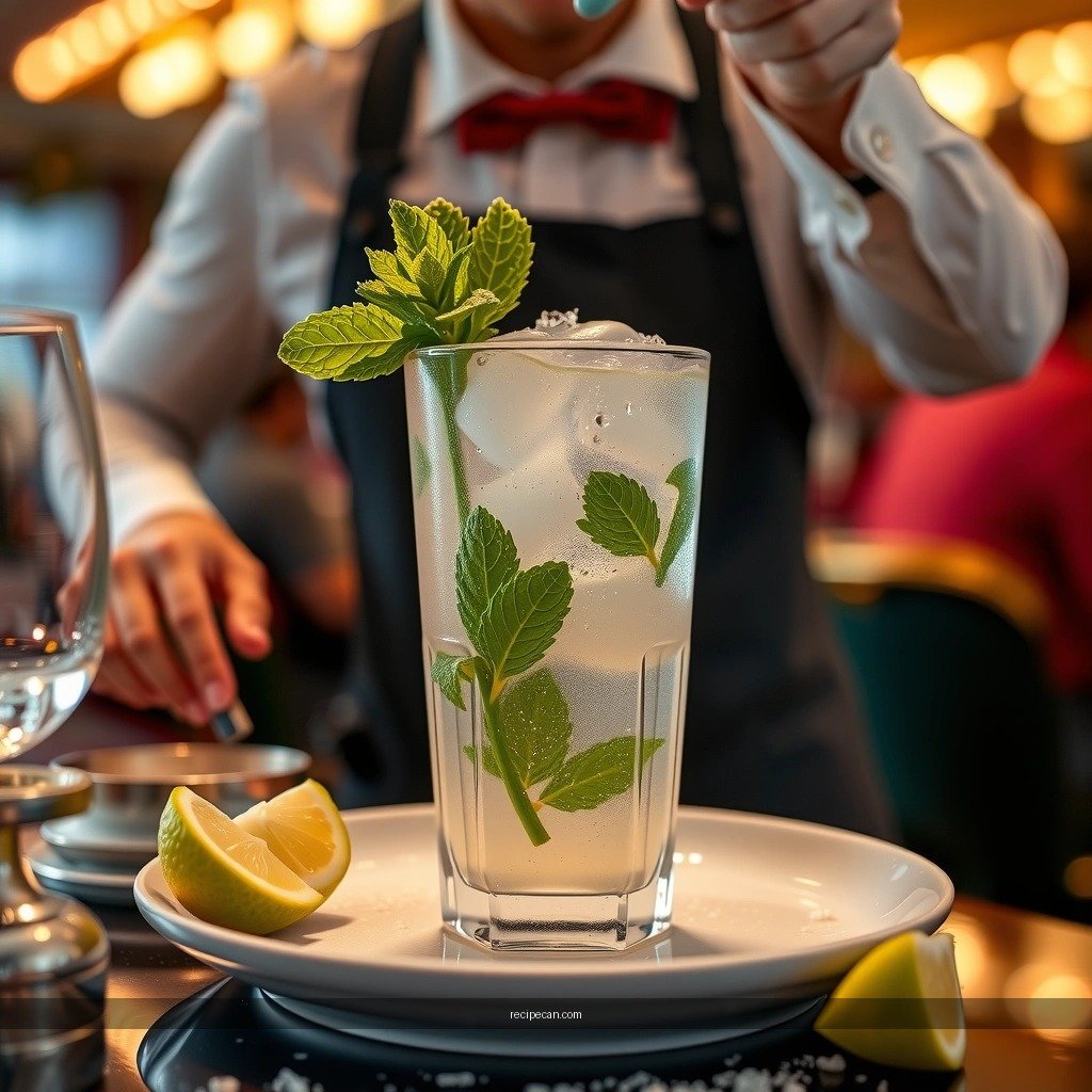 Mint Flavor - white christmas mojito recipe