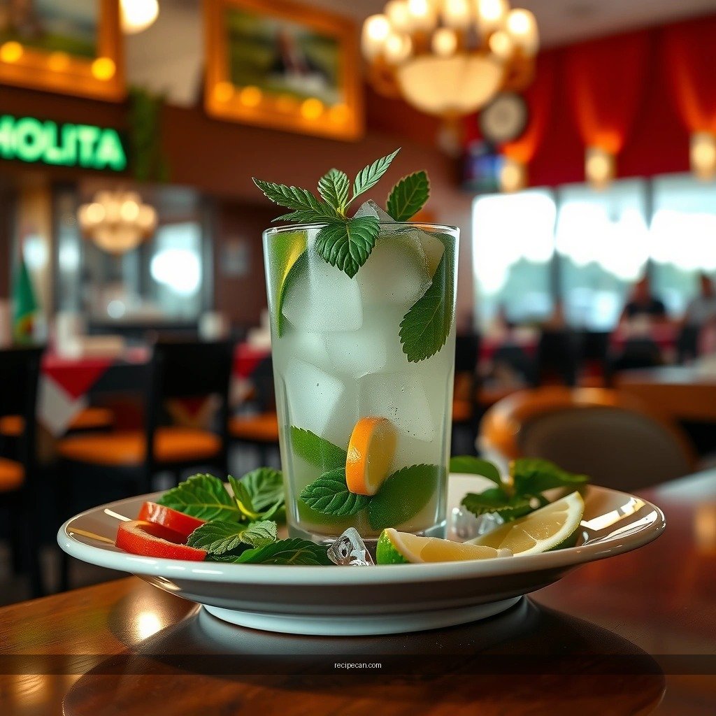 Mint Lime Mix - bulk mojito recipe