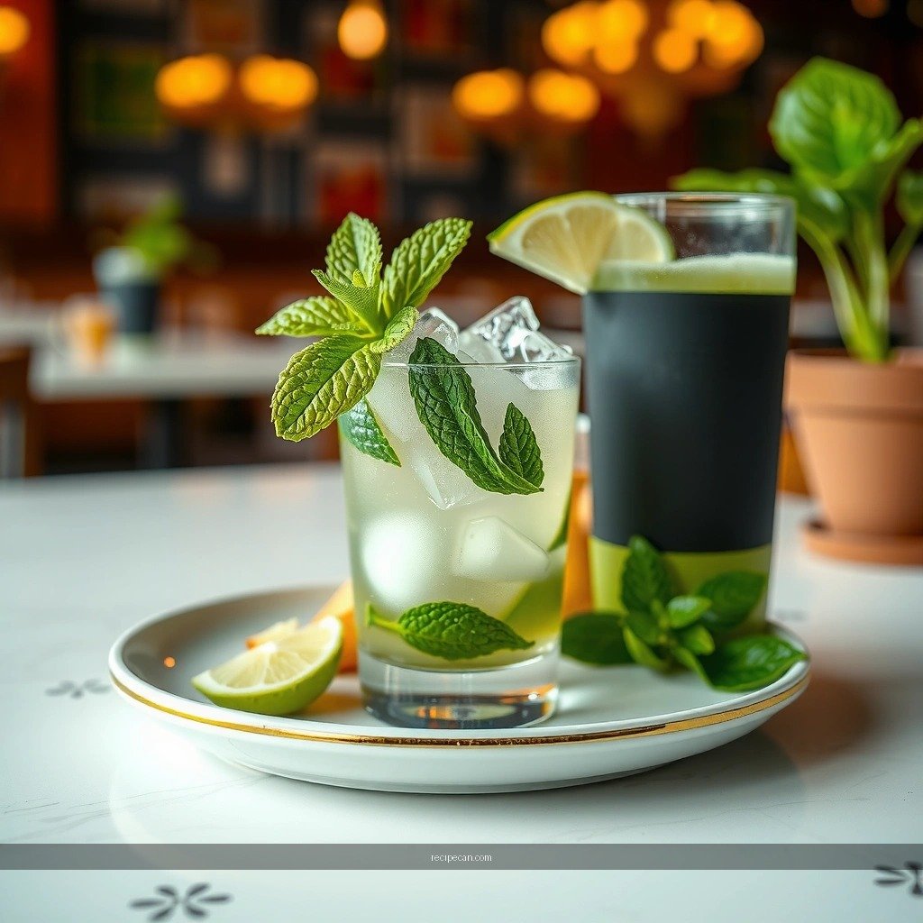 Mint Mojito - mint mojito drink recipe