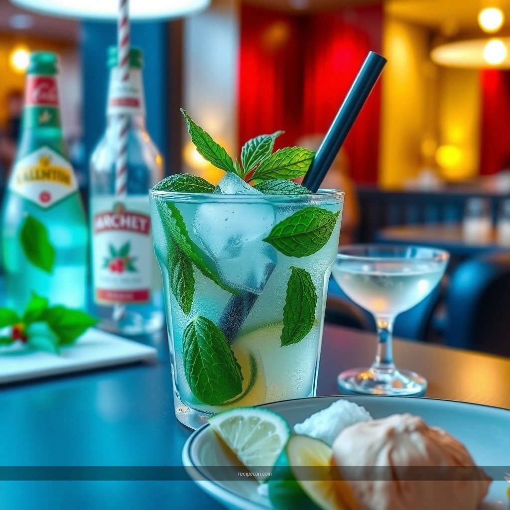 Mistletoe Mojito - mistletoe mojito recipe