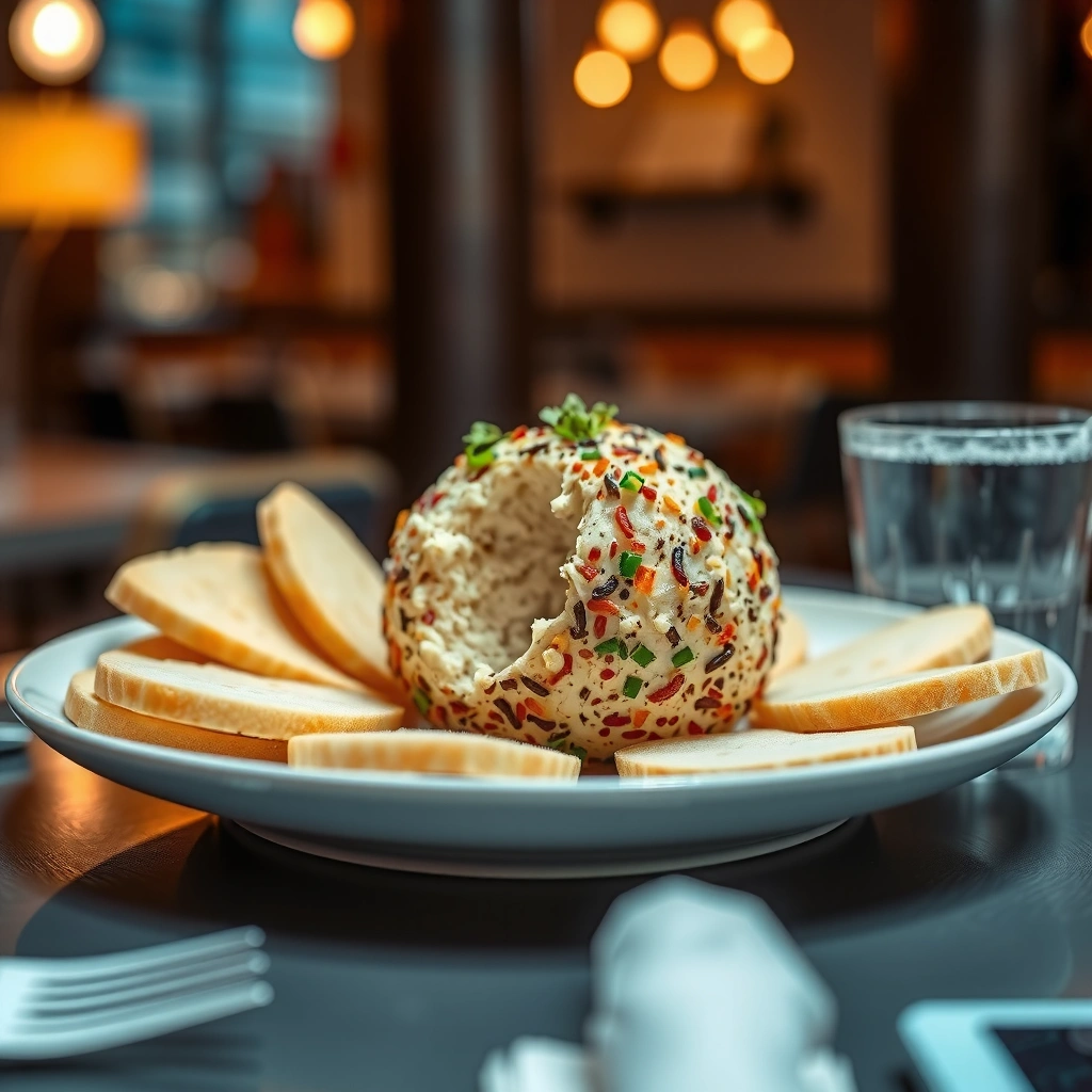 Mixing and Shaping - old fashioned cheese ball recipe