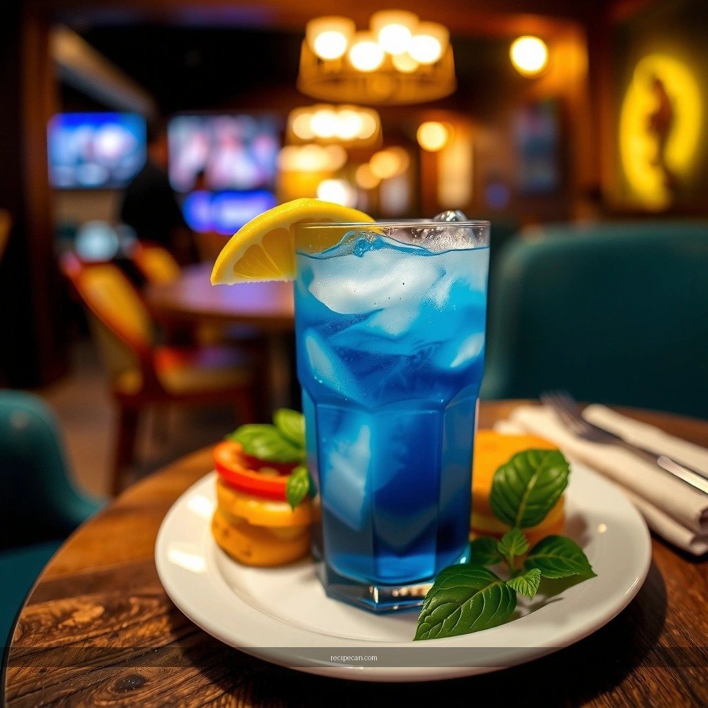 Mixing Instructions - blue long island iced tea recipe