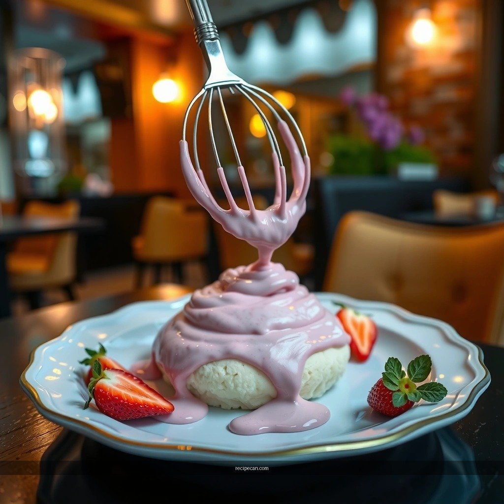Mixing Instructions - recipe for strawberry cream cheese icing