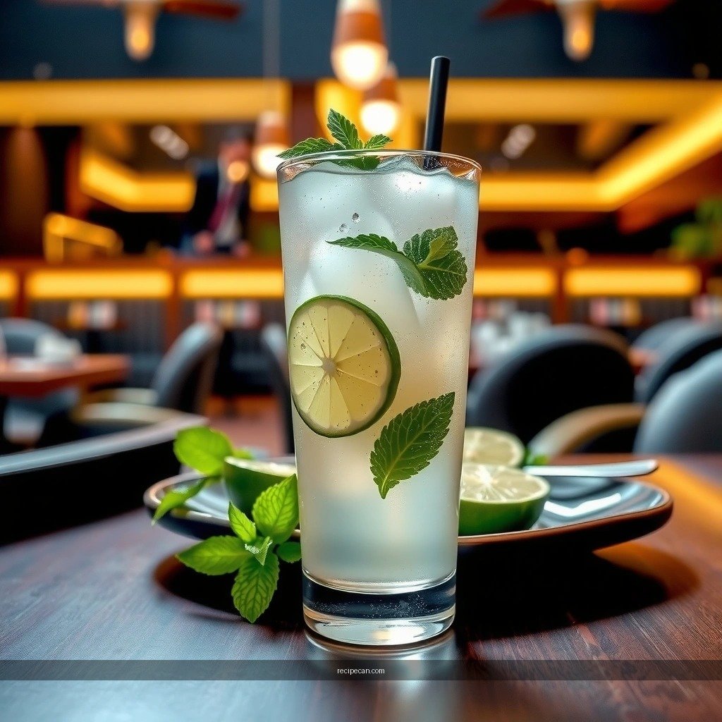 Mocktail - mojito non alcoholic recipe