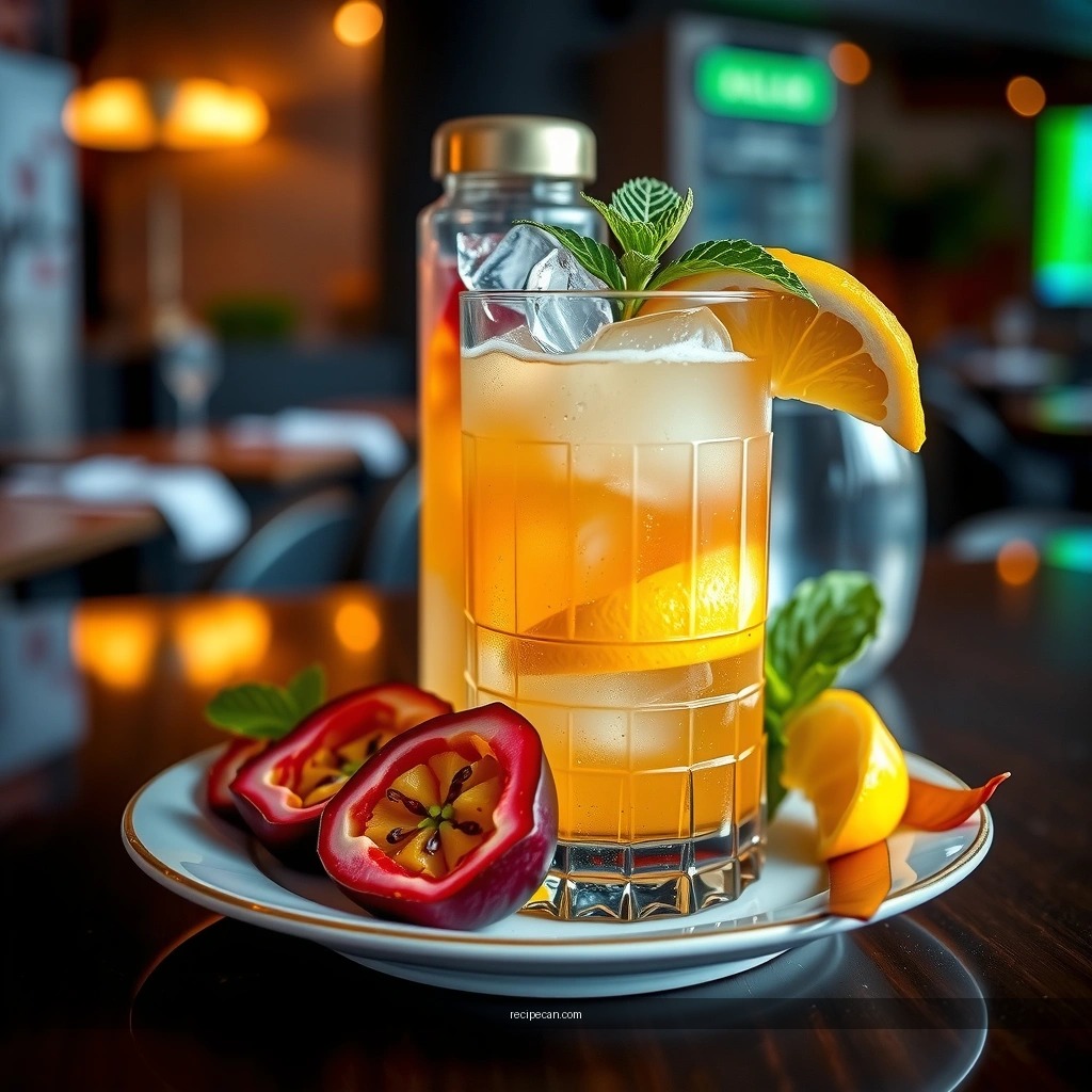 Mojito - passion fruit mojito recipe cocktail