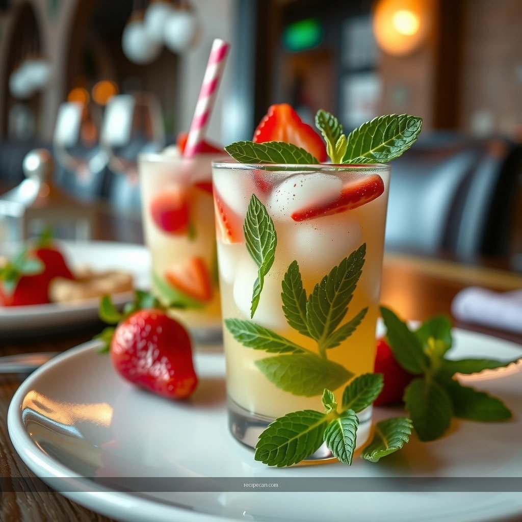 Mojito - easy strawberry mojito recipe