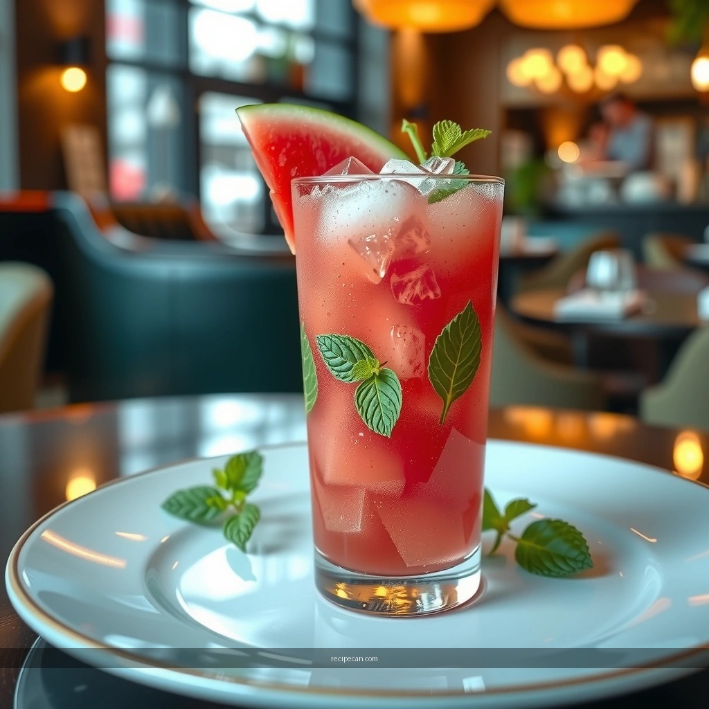 Mojito - watermelon mojito recipe