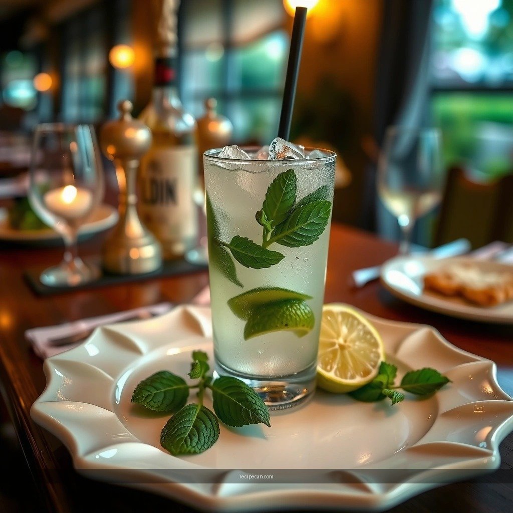 Mojito - cuban mojito recipe rum sugar lime mint soda