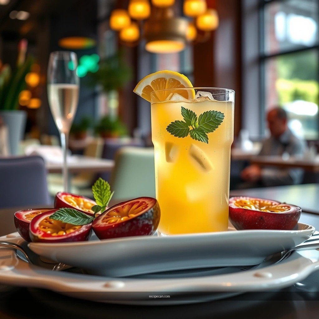 Mojito - passion fruit mojito recipe