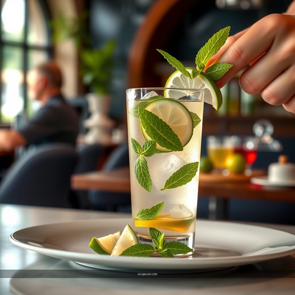 Mojito - mojito recipe using simple syrup