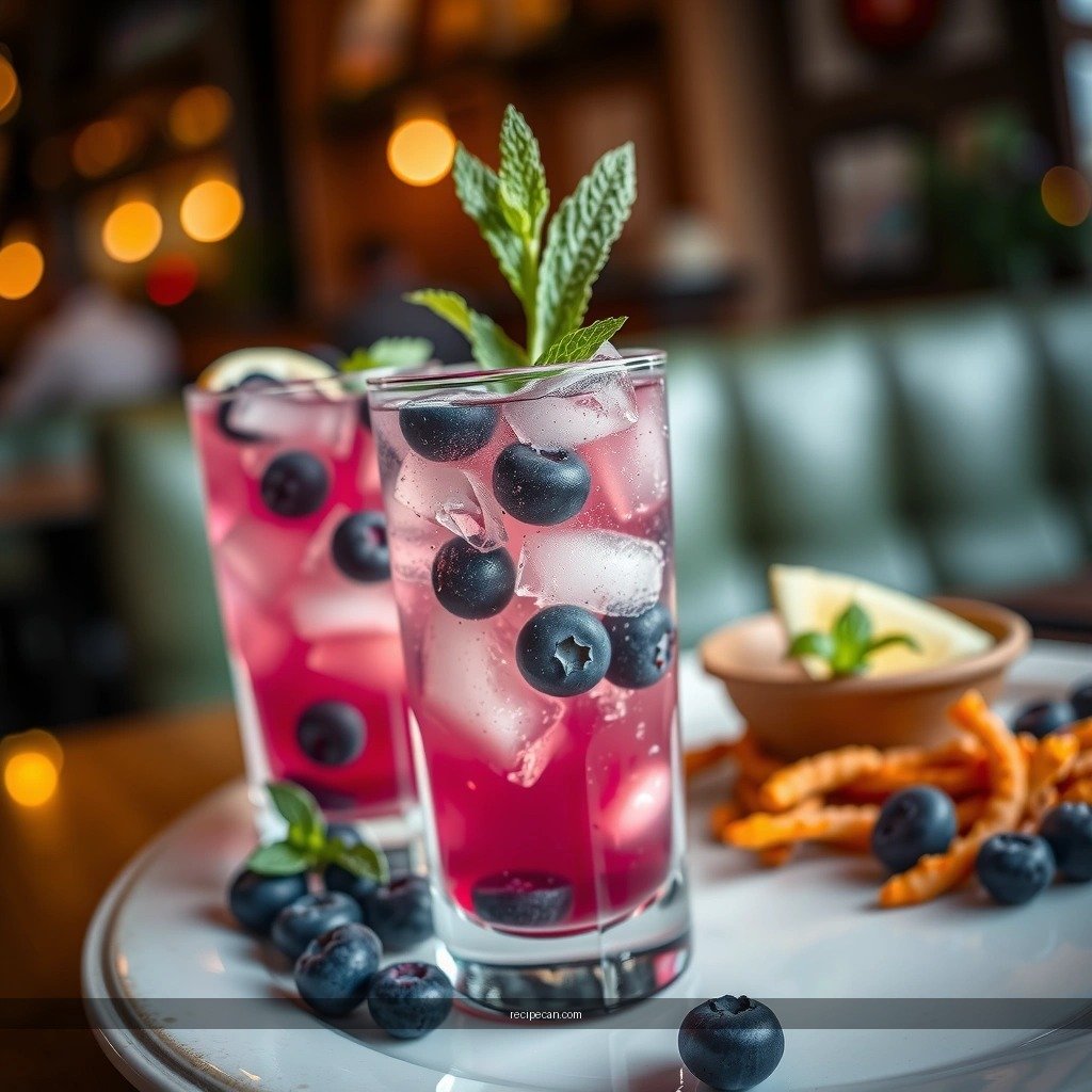 Mojito Base - blueberry mojitos recipe
