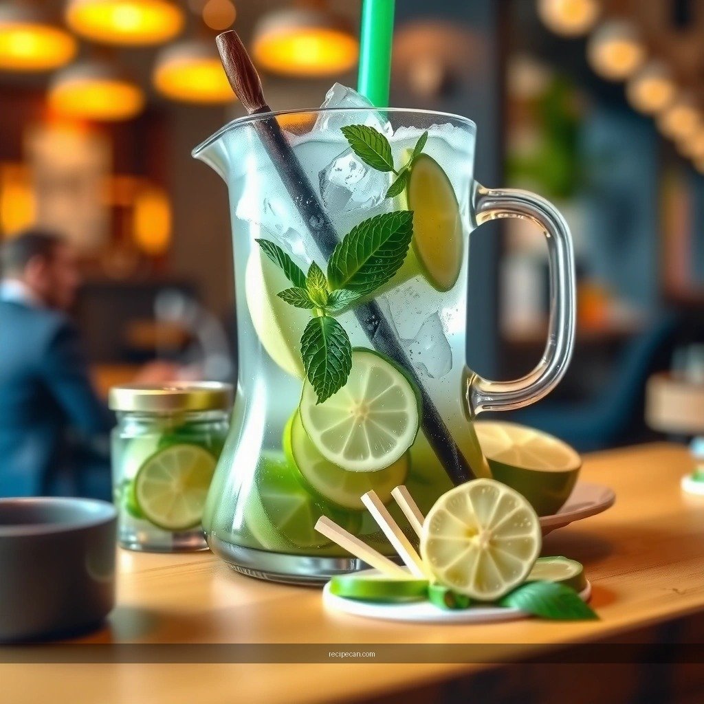 Mojito Pitcher - mojito recipe for pitcher