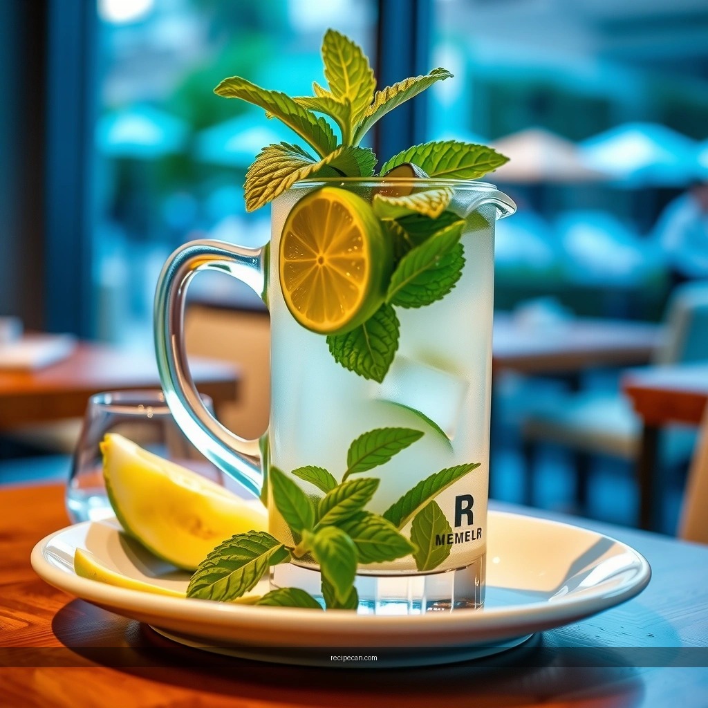 Mojito Pitcher - pitcher of mojito recipe