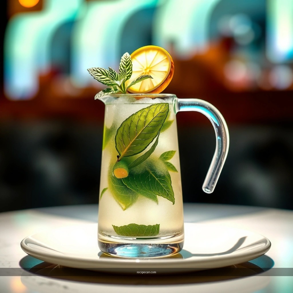 Mojito Pitcher Ratios - mojito cocktail recipe pitcher