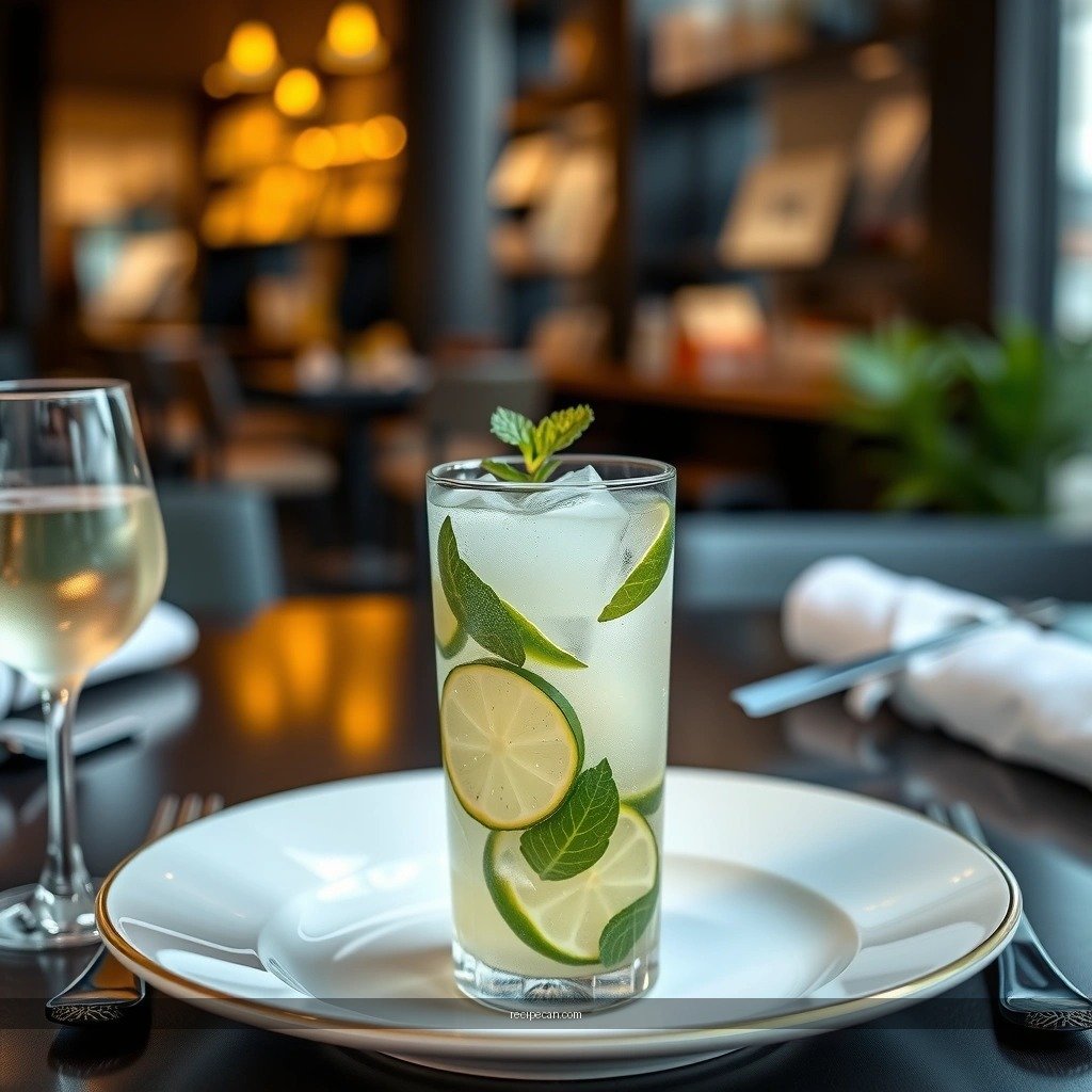 Mojito Preparation - recipe for a mojito
