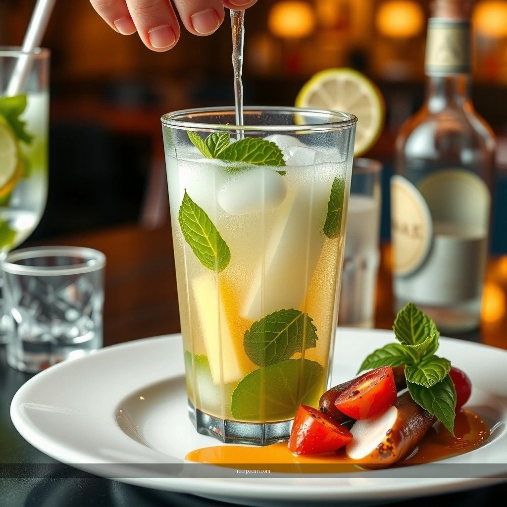 Mojitos - mojito recipe simple syrup pitcher