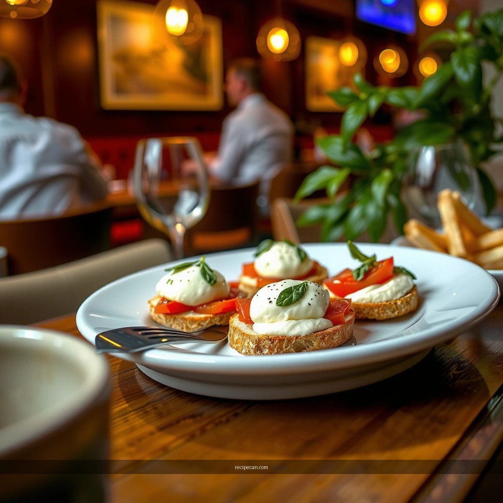 Mozzarella - bruschetta with mozzarella cheese recipe