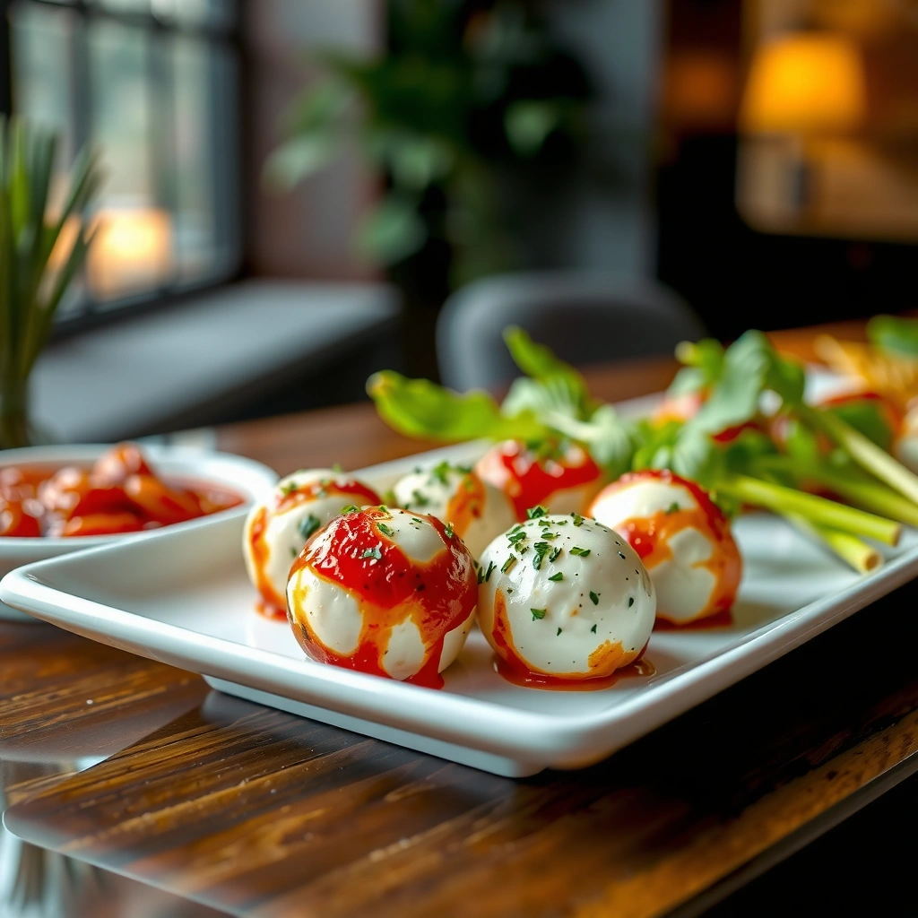 Mozzarella - marinated mozzarella balls recipe