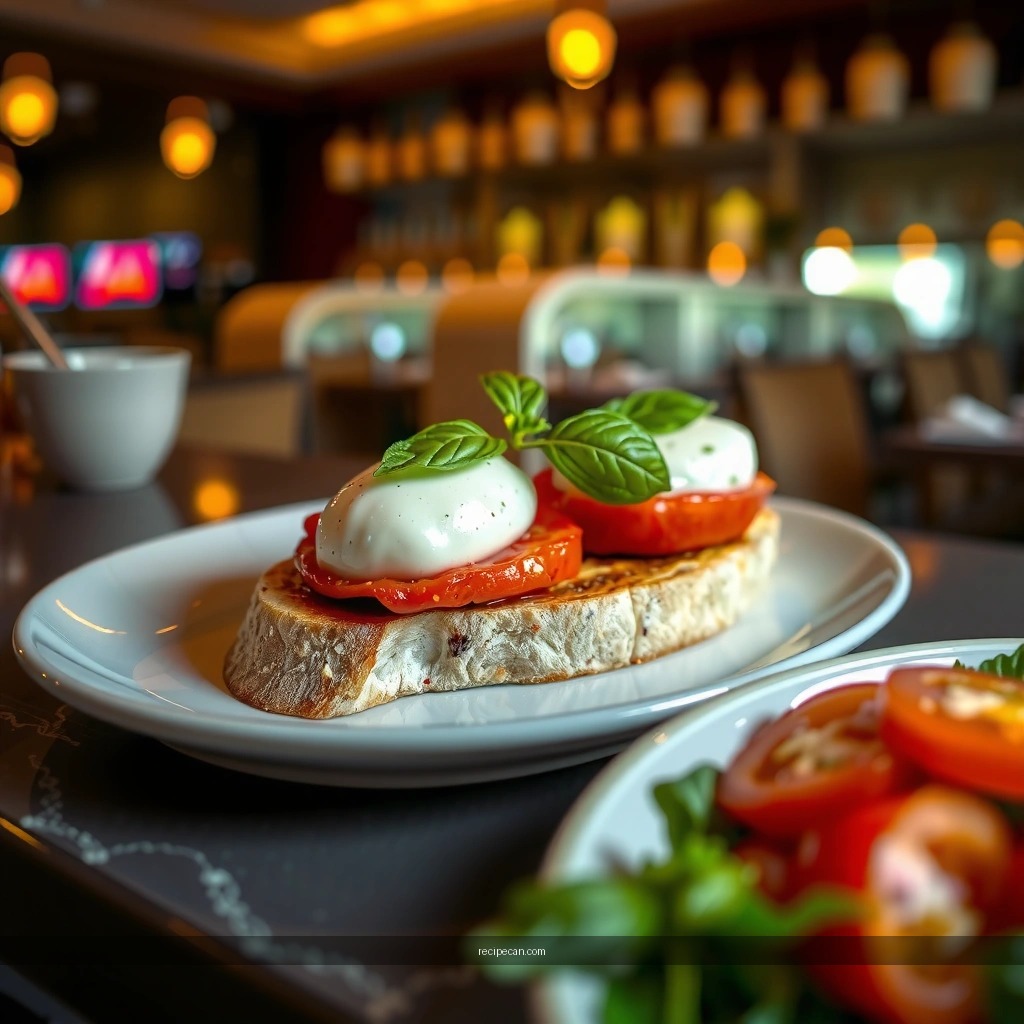 Mozzarella Selection - bruschetta recipe mozzarella