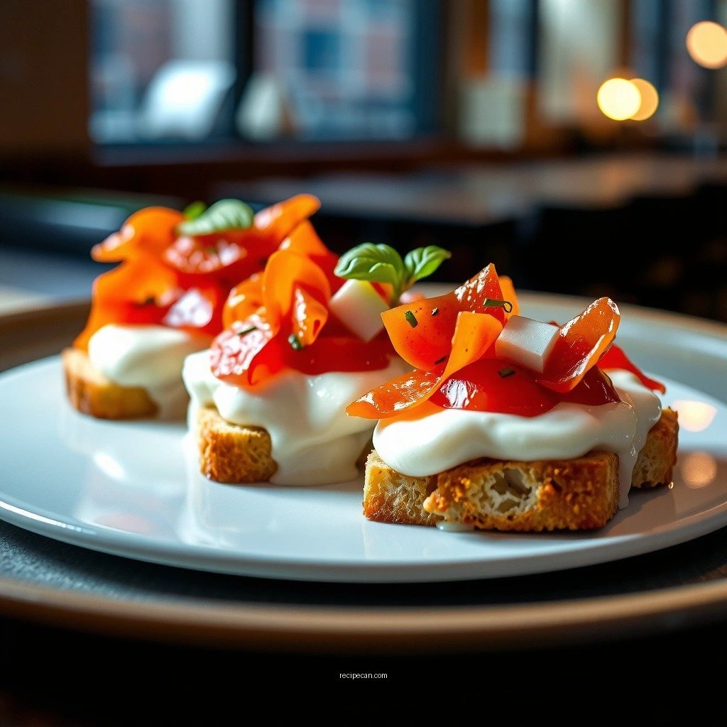 Mozzarella Topping - bruschetta recipe easy mozzarella