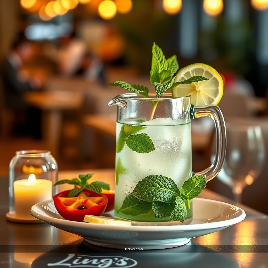 Muddle Mint - pitcher of mojito recipe