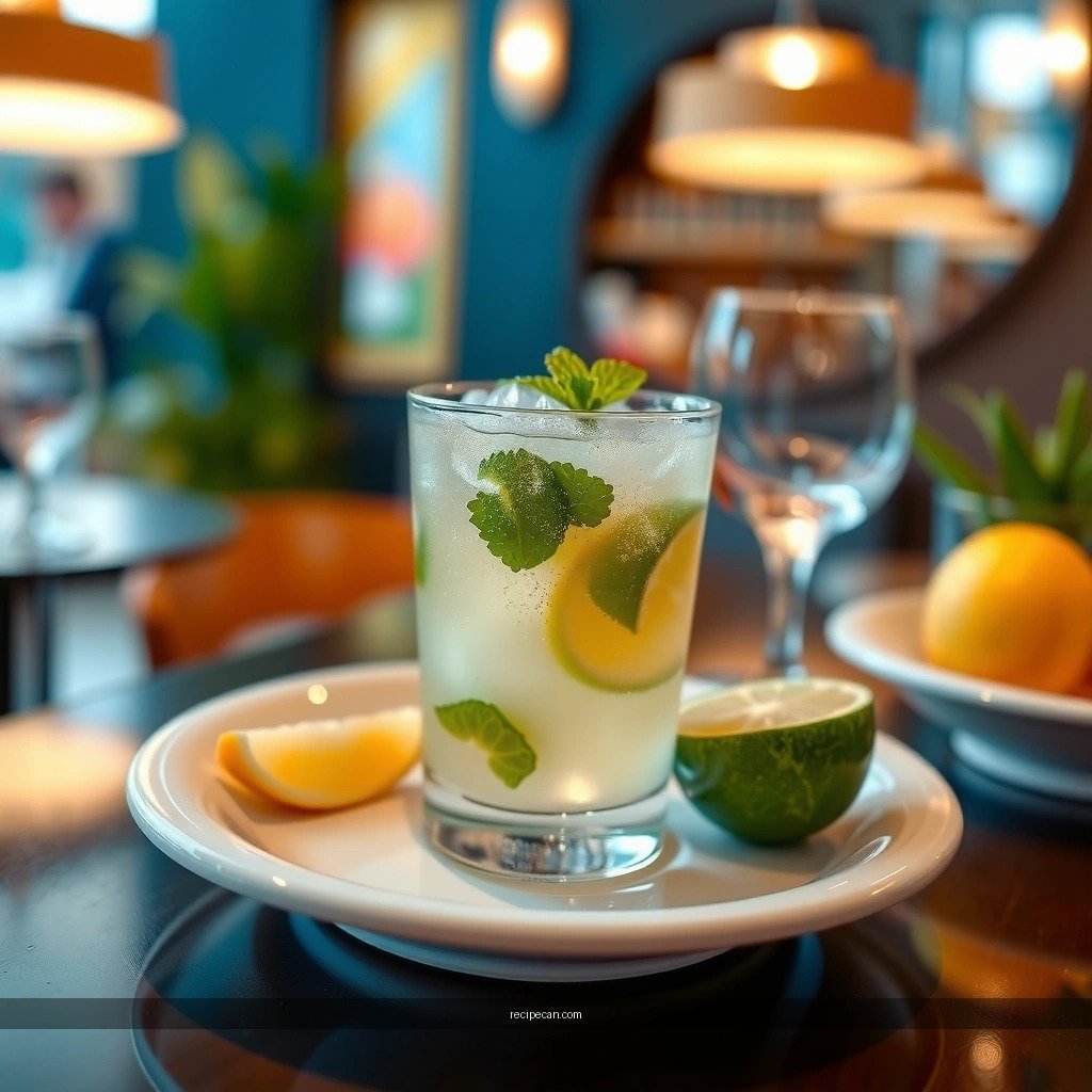 Muddle Mint - virgin mint mojito recipe