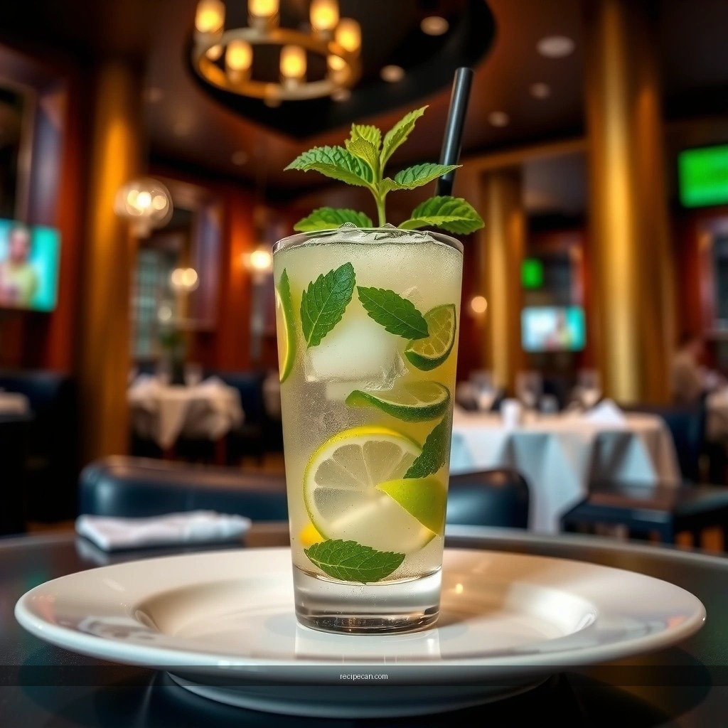 Muddle Mint - mojito recipe mocktail
