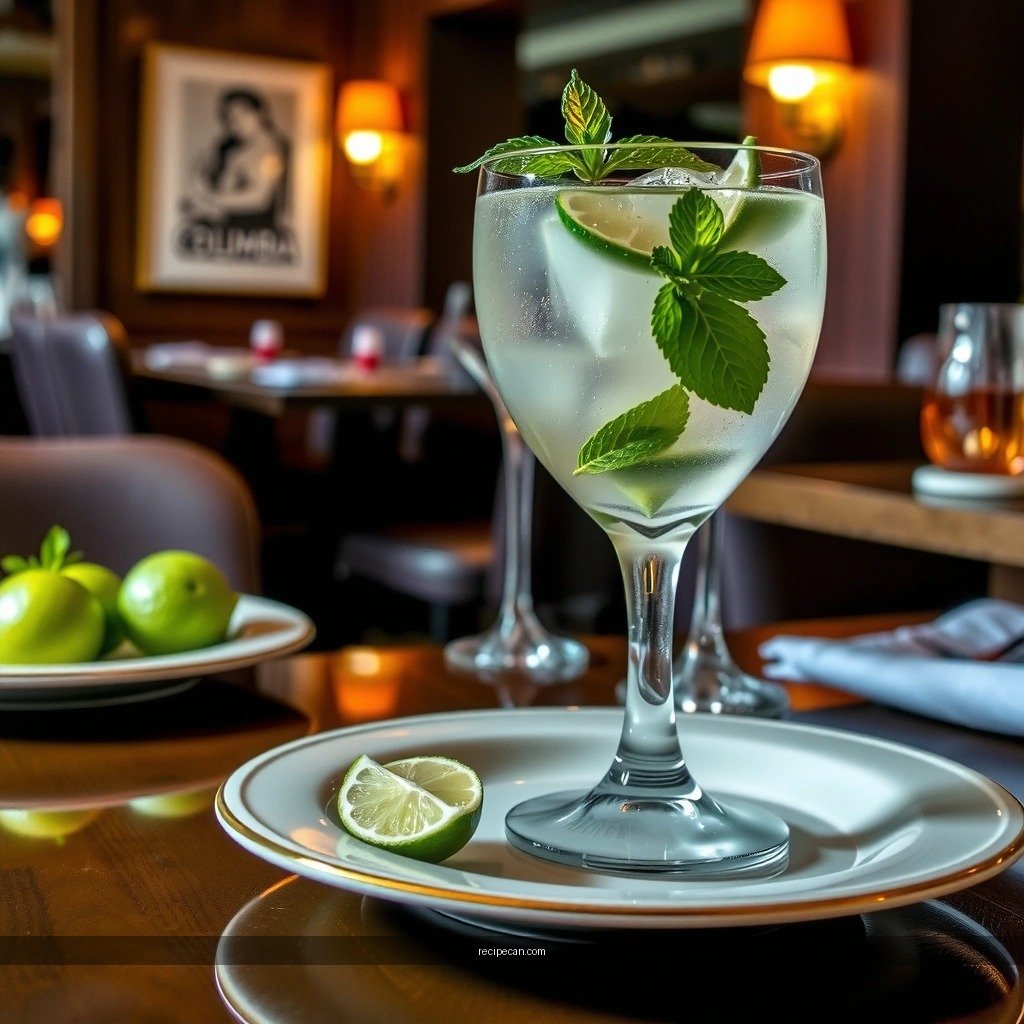 Muddle Mint - columbia restaurant mojito recipe
