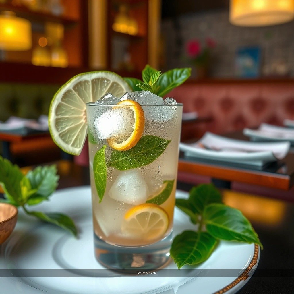 Muddle Mint - flavored mojito drink recipe
