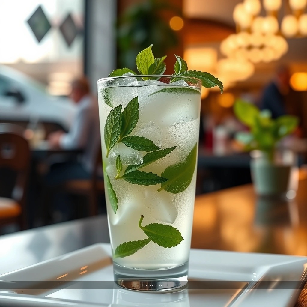 Muddle Mint - simple mojito cocktail recipe