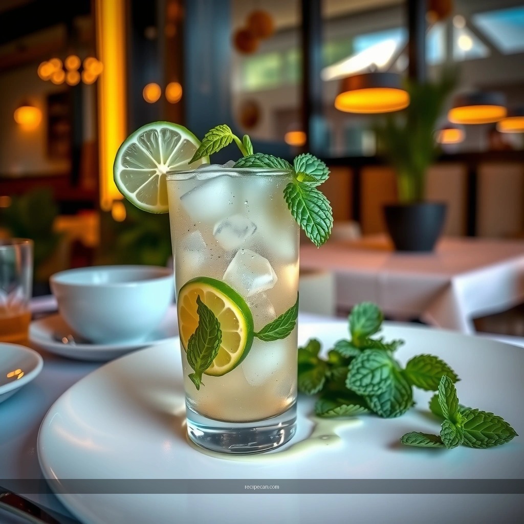 Muddle Mint - mojito recipe using simple syrup
