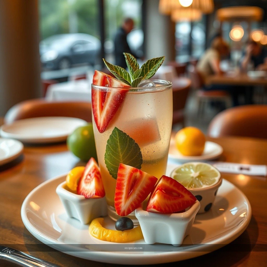 Muddle Mint and Fruit - fruit mojito recipe