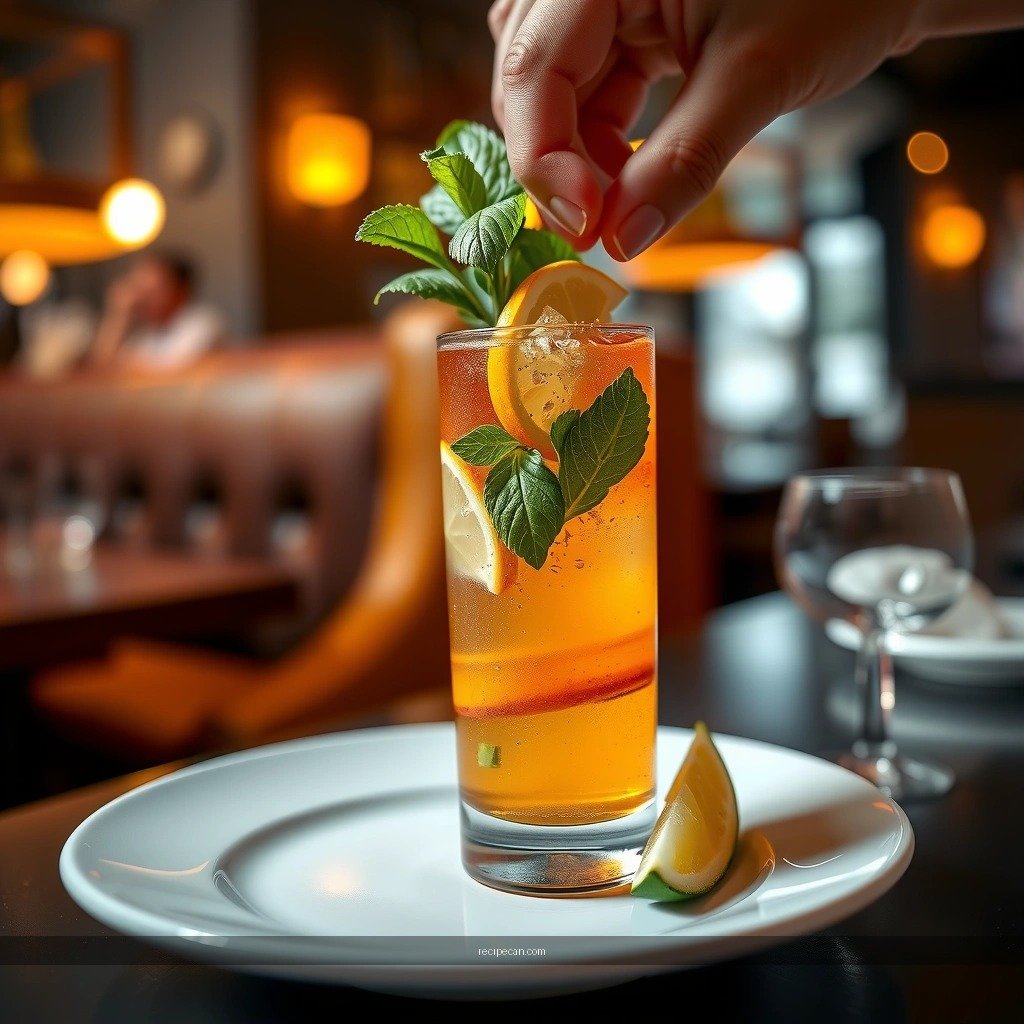 Muddle Mint and Lime - mojito recipe dark rum