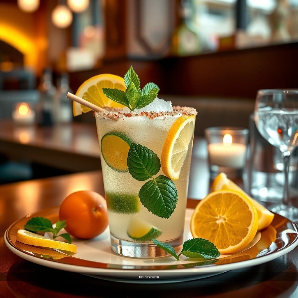 Muddle Mint and Lime - mojito recipe with tequila