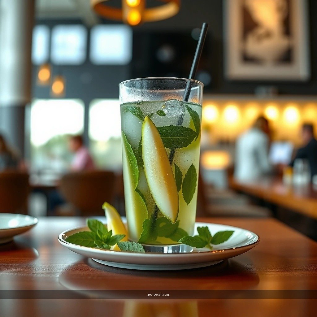 Muddle Mint and Lime - basic mojito recipe