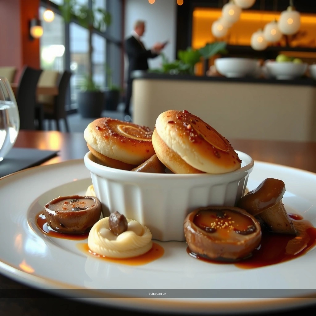 Mushroom Bread Pudding - recipe mushroom bread pudding
