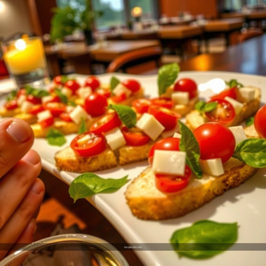 Mushroom Bruschetta - recipes for bruschetta appetizers