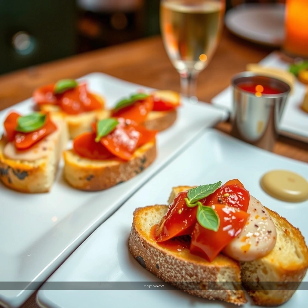 Mushroom Bruschetta - all recipes bruschetta