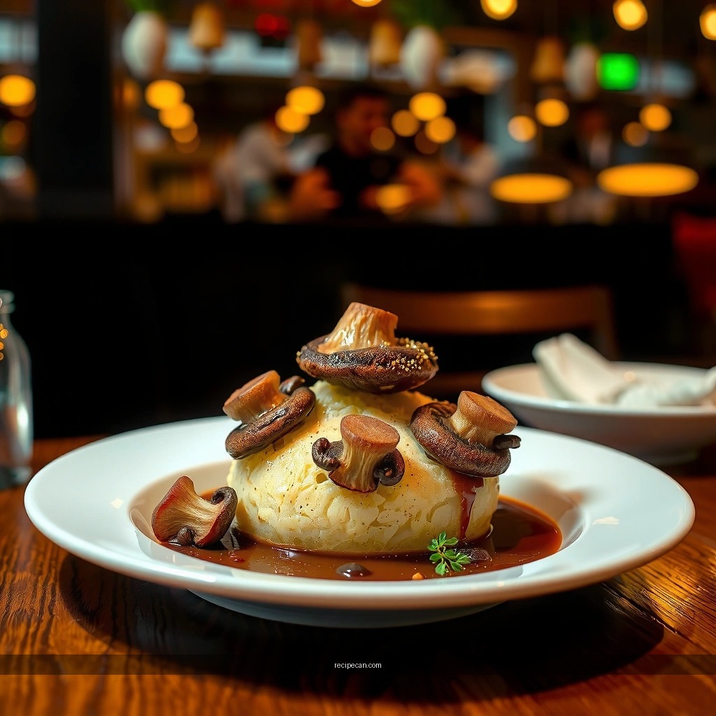 Mushrooms and Aromatics - recipe for mushroom bread pudding
