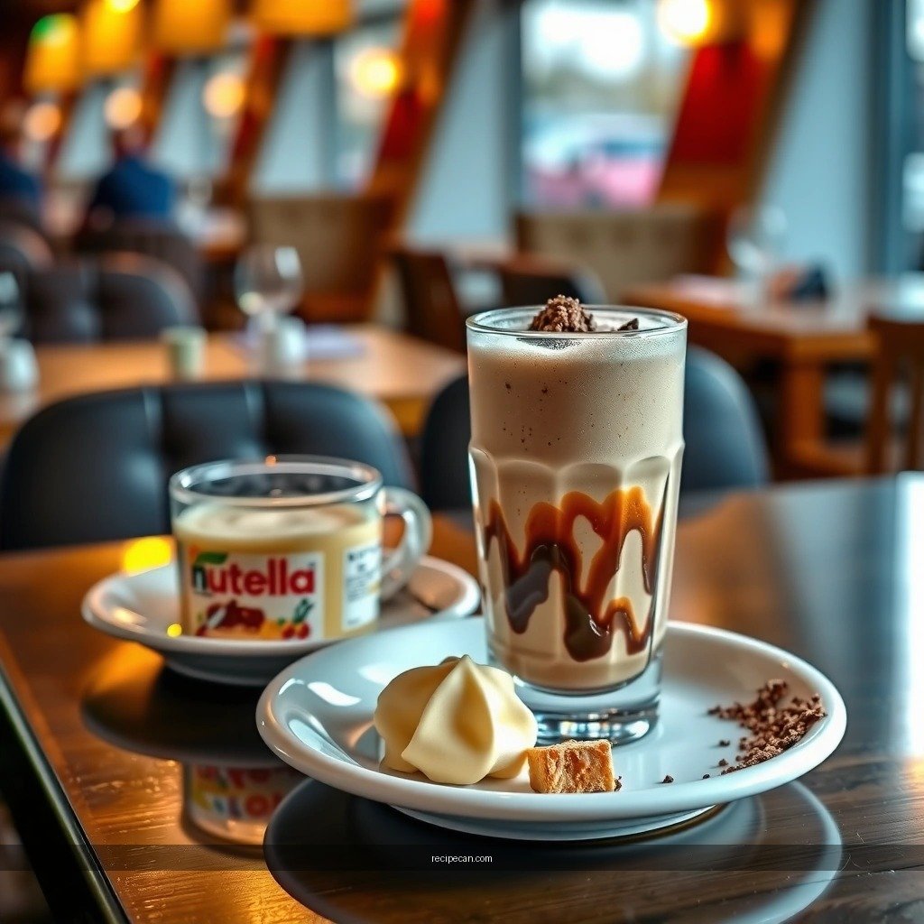 Nutella Shake - nutella recipes milkshake